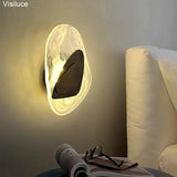 Black Gold Luxury Modern Crystal LED Wall Lamp - Hans Lumiere