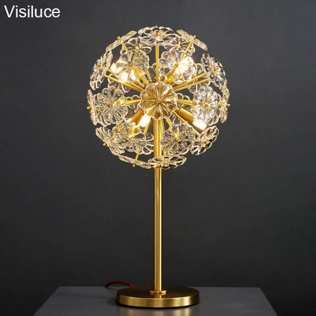 Brass Copper Base Desk Lamp - Hans Lumiere