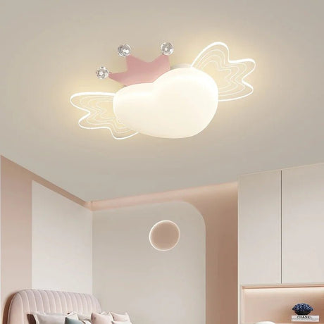 Cartoon Airplane Heart - shaped LED Ceiling Light - Hans Lumiere