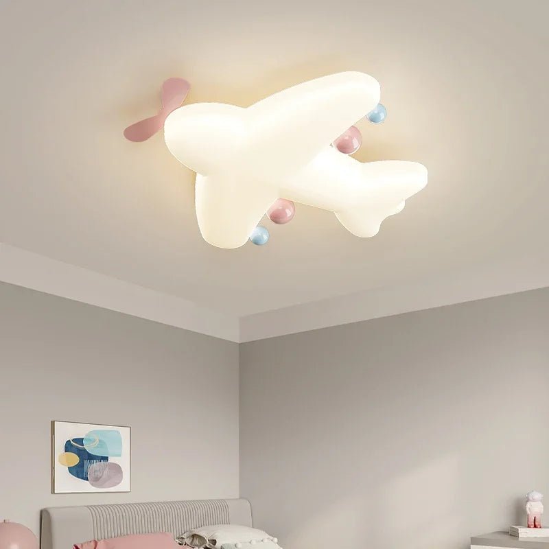 Cartoon Airplane Heart - shaped LED Ceiling Light - Hans Lumiere