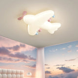 Cartoon Airplane Heart - shaped LED Ceiling Light - Hans Lumiere