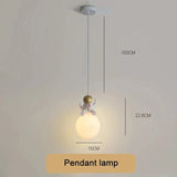 Cartoon Bear On Moon Wall Lamp - Hans Lumiere