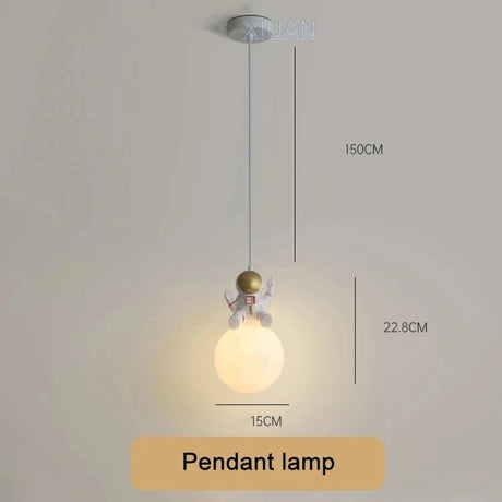 Cartoon Bear On Moon Wall Lamp - Hans Lumiere