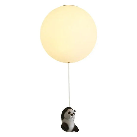 Cartoon Bear Panda Led Chandeliers Balloon Lights - Hans Lumiere