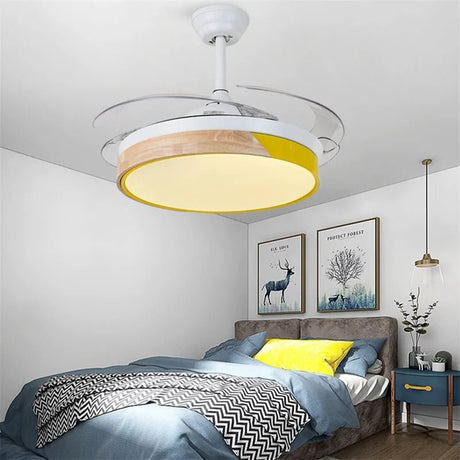 Ceiling Fan With Light Invisible Lamp - Hans Lumiere