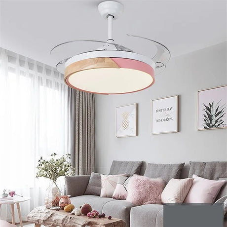 Ceiling Fan With Light Invisible Lamp - Hans Lumiere