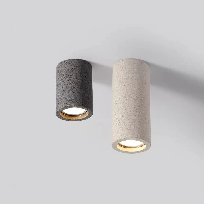 Cement GU10 Downlight – Surface-Mount LED Spotlight - Hans Lumiere
