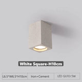 Cement GU10 Downlight – Surface-Mount LED Spotlight - Hans Lumiere