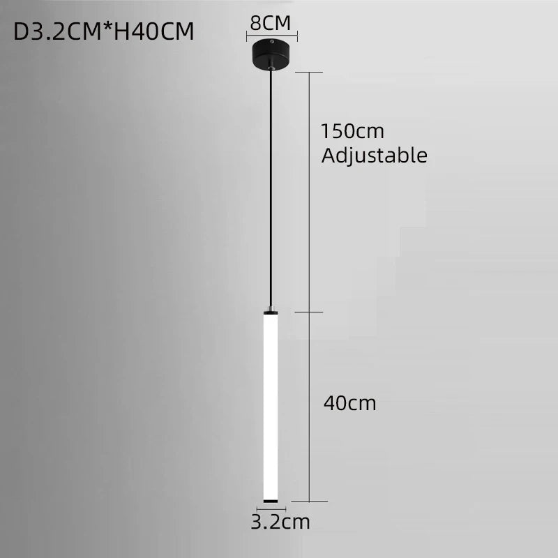 Ceramic Glass LED Pendant Light for Kitchen and Dining - Hans Lumiere