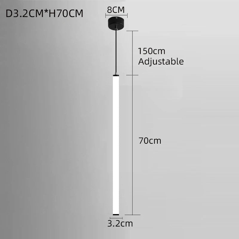 Ceramic Glass LED Pendant Light for Kitchen and Dining - Hans Lumiere