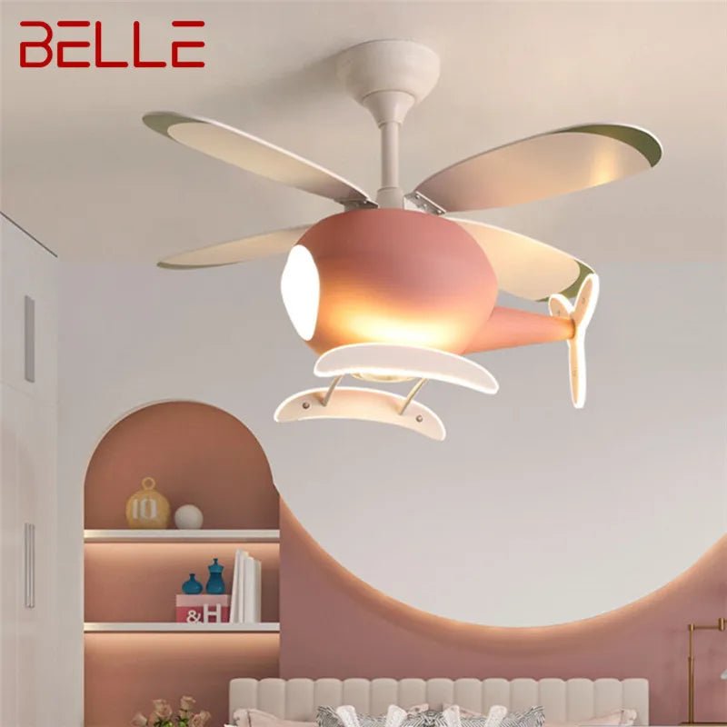 Children's Creative Light Nordic Ceiling Fan - Hans Lumiere
