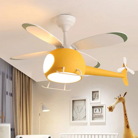 Children's Creative Light Nordic Ceiling Fan - Hans Lumiere