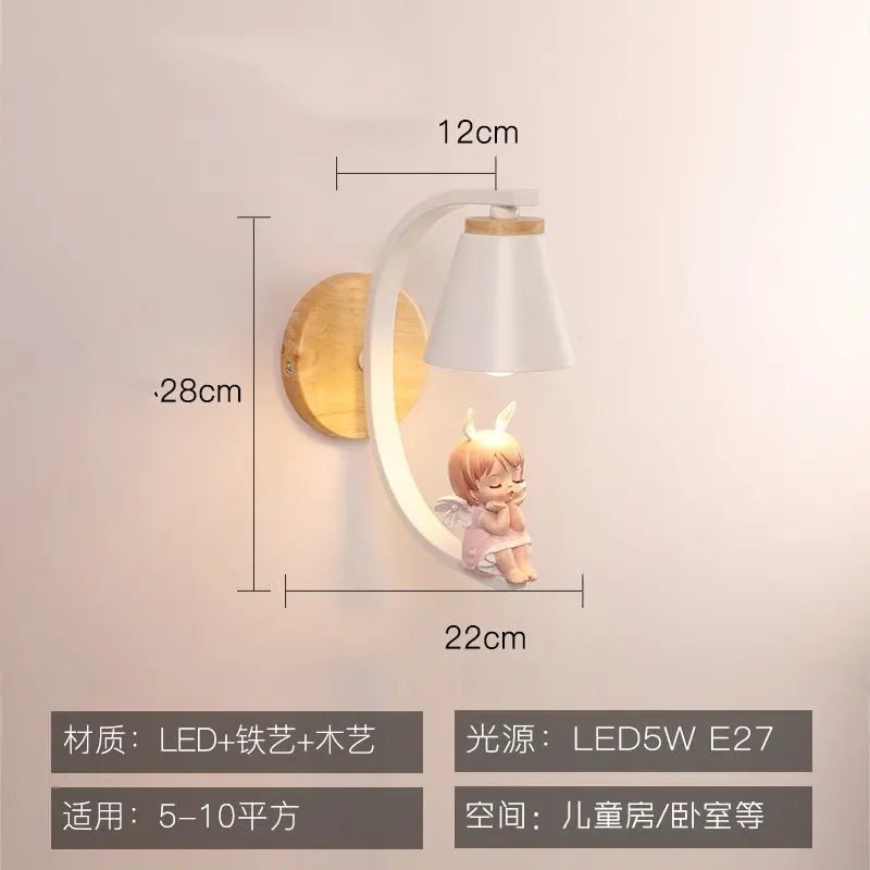 Children's Room Cartoon Wall Lamp - Hans Lumiere