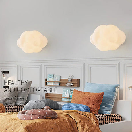Children's Room Cloud LED Wall Lamp - Hans Lumiere