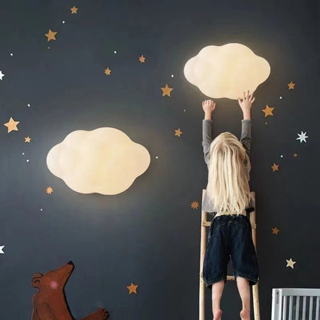 Children's Room Cloud LED Wall Lamp - Hans Lumiere