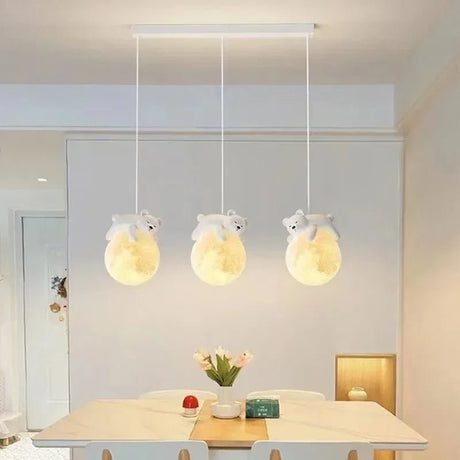 Children's Room Little Bear Pendant Lights - Hans Lumiere