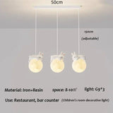 Children's Room Little Bear Pendant Lights - Hans Lumiere