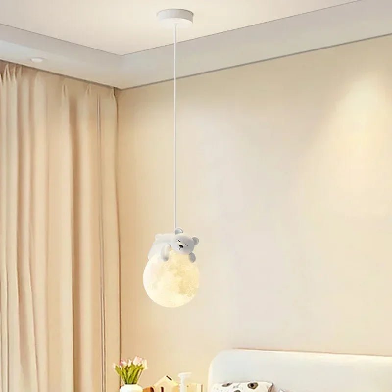 Children's Room Little Bear Pendant Lights - Hans Lumiere