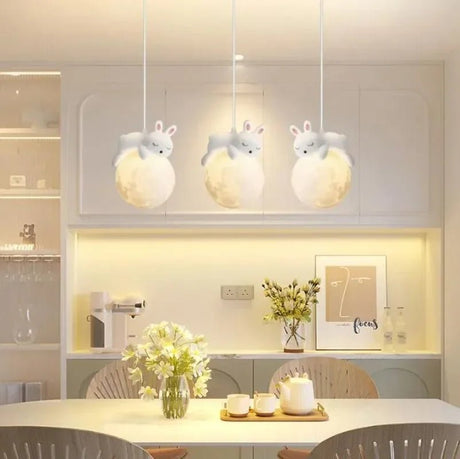Children's Room Little Bear Pendant Lights - Hans Lumiere