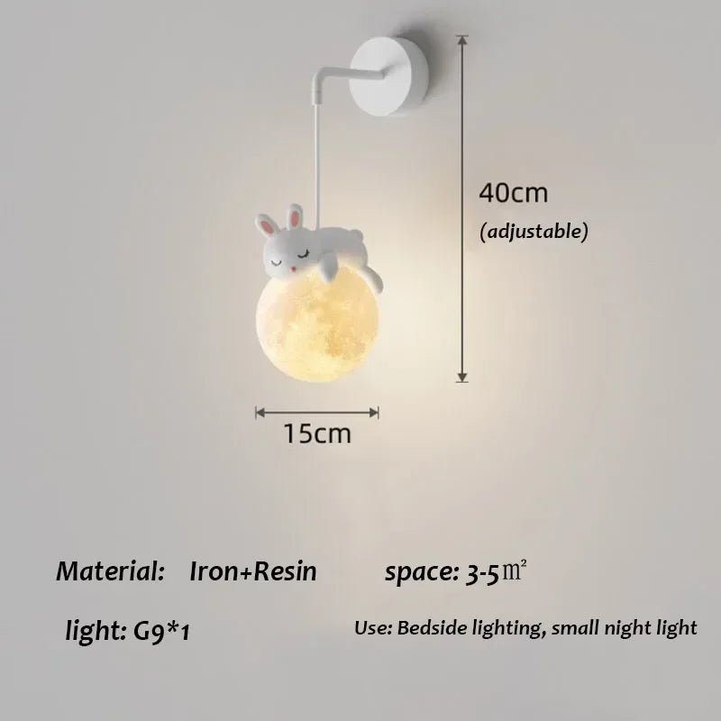 Children's Room Little Bear Pendant Lights - Hans Lumiere