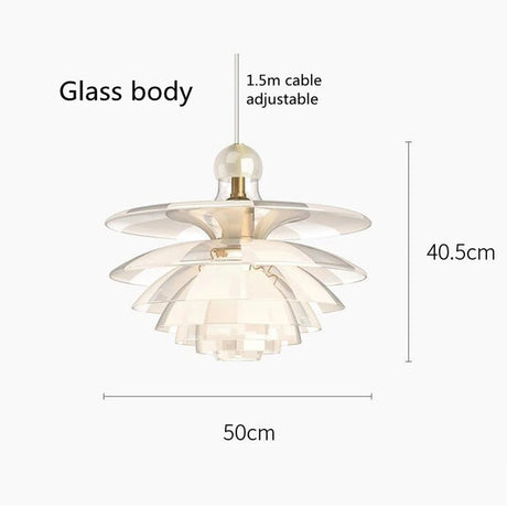Classic Design Danish Pine Cones LED Chandelier - Hans Lumiere