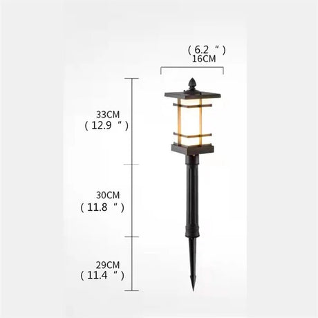 Classical Outdoor Lawn Lamp - Hans Lumiere