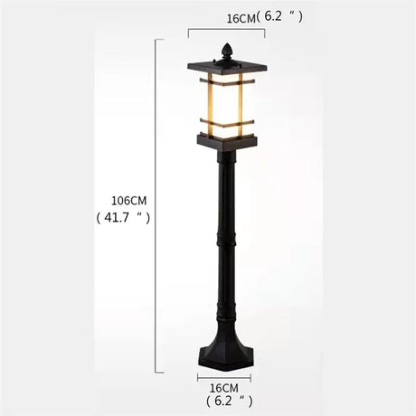 Classical Outdoor Lawn Lamp - Hans Lumiere