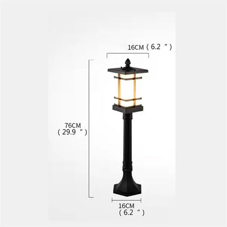 Classical Outdoor Lawn Lamp - Hans Lumiere