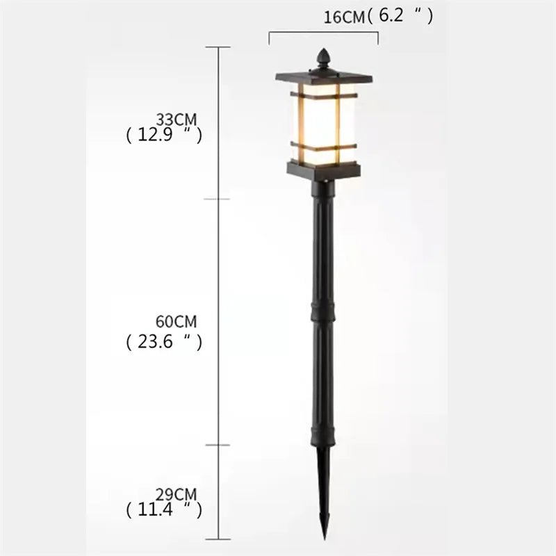 Classical Outdoor Lawn Lamp - Hans Lumiere
