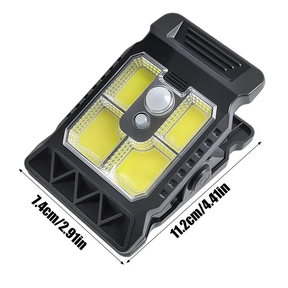 Clip-On Solar Motion Security Light – Waterproof LED for Patio & Gate - Hans Lumiere