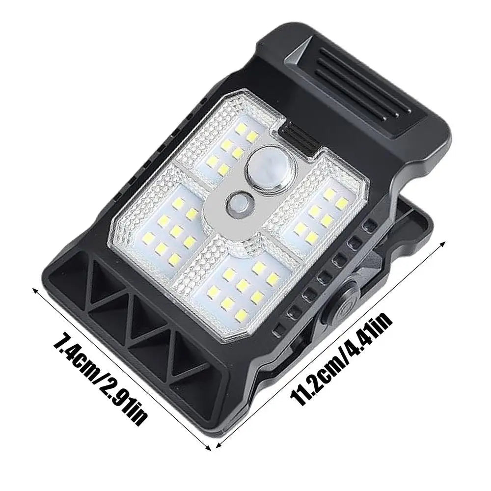 Clip-On Solar Motion Security Light – Waterproof LED for Patio & Gate - Hans Lumiere