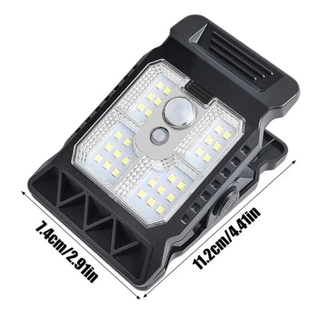 Clip-On Solar Motion Security Light – Waterproof LED for Patio & Gate - Hans Lumiere