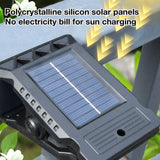 Clip-On Solar Motion Security Light – Waterproof LED for Patio & Gate - Hans Lumiere