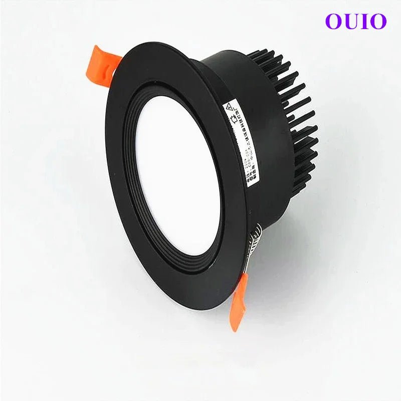 COB LED Recessed Downlight - Dimmable Ceiling Spotlight with High CRI - Hans Lumiere