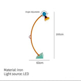 Color Cartoon Room Reading Desk & Floor LED Light - Hans Lumiere
