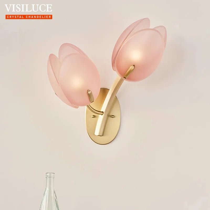 Colorful Glass LED Wall Lighting Fixture - Hans Lumiere