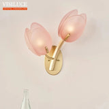Colorful Glass LED Wall Lighting Fixture - Hans Lumiere