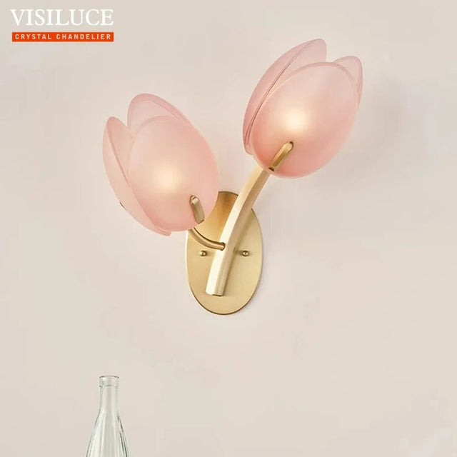 Colorful Glass LED Wall Lighting Fixture - Hans Lumiere