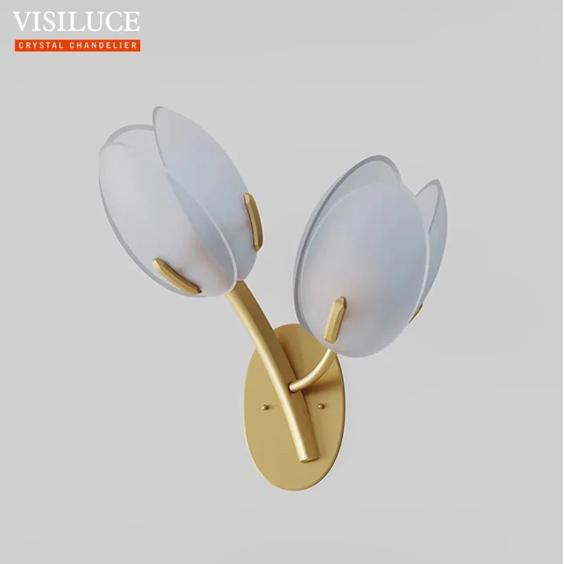 Colorful Glass LED Wall Lighting Fixture - Hans Lumiere