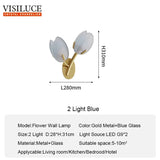Colorful Glass LED Wall Lighting Fixture - Hans Lumiere