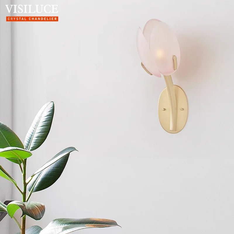 Colorful Glass LED Wall Lighting Fixture - Hans Lumiere