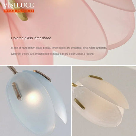 Colorful Glass LED Wall Lighting Fixture - Hans Lumiere