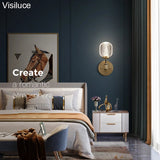 Contemporary Antique Crystal Acrylic LED Wall Lamp - Hans Lumiere