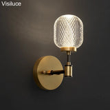 Contemporary Antique Crystal Acrylic LED Wall Lamp - Hans Lumiere