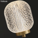 Contemporary Antique Crystal Acrylic LED Wall Lamp - Hans Lumiere