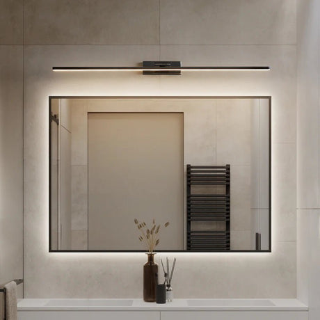 Contemporary Brass Vanity Fixture Mirror Front Light - Hans Lumiere
