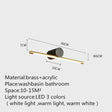 Contemporary Brass Vanity Fixture Mirror Front Light - Hans Lumiere