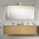 Contemporary Brass Vanity Fixture Mirror Front Light - Hans Lumiere