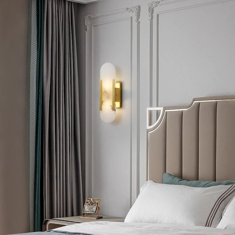 Contemporary Copper Beside Lamp - Hans Lumiere