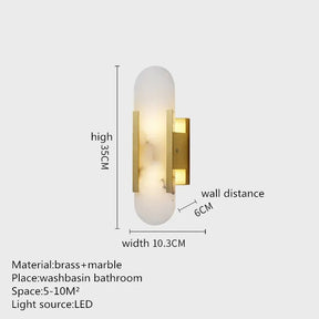 Contemporary Copper Beside Lamp - Hans Lumiere